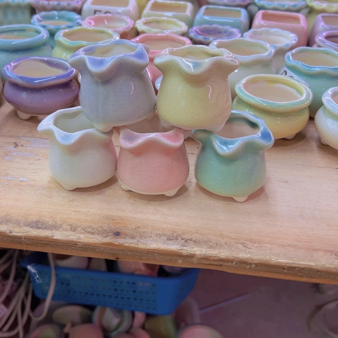 陶瓷花盆当场凑满12包邮