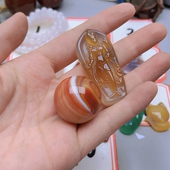 【闪购商品】玛瑙/玉髓未镶嵌珠宝半成品?****?