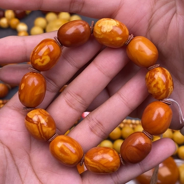 琥珀未镶嵌裸石蜜蜡L