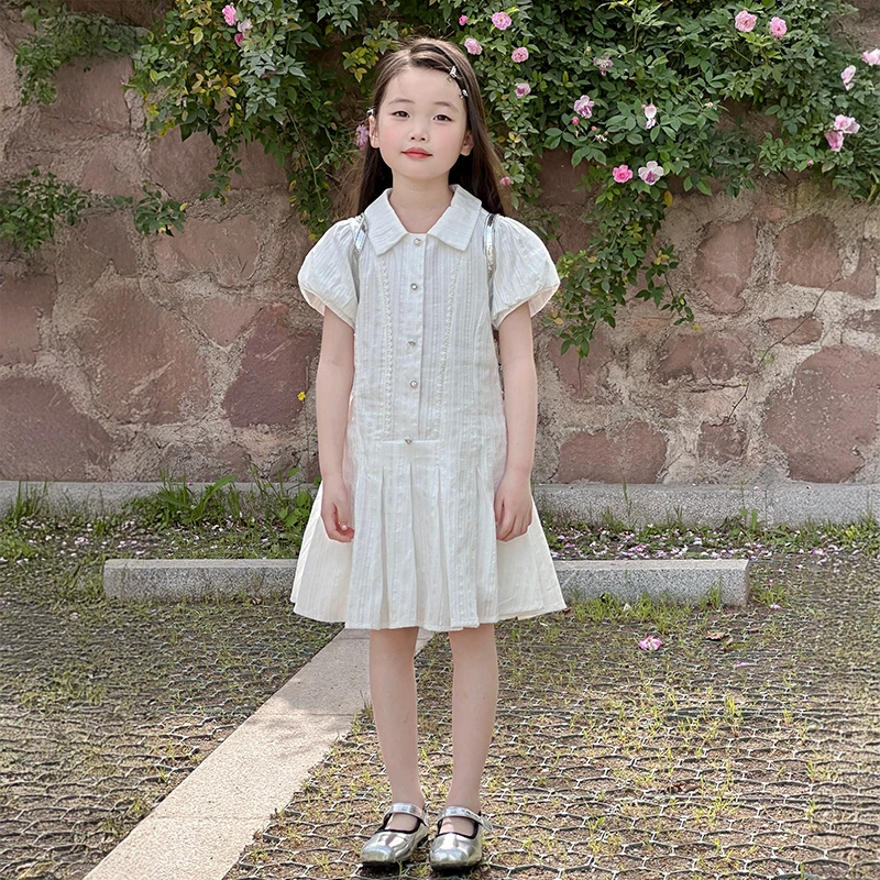 女童韩版短袖套装夏季2025新款儿童裙子女款爆款小女孩高级感穿搭