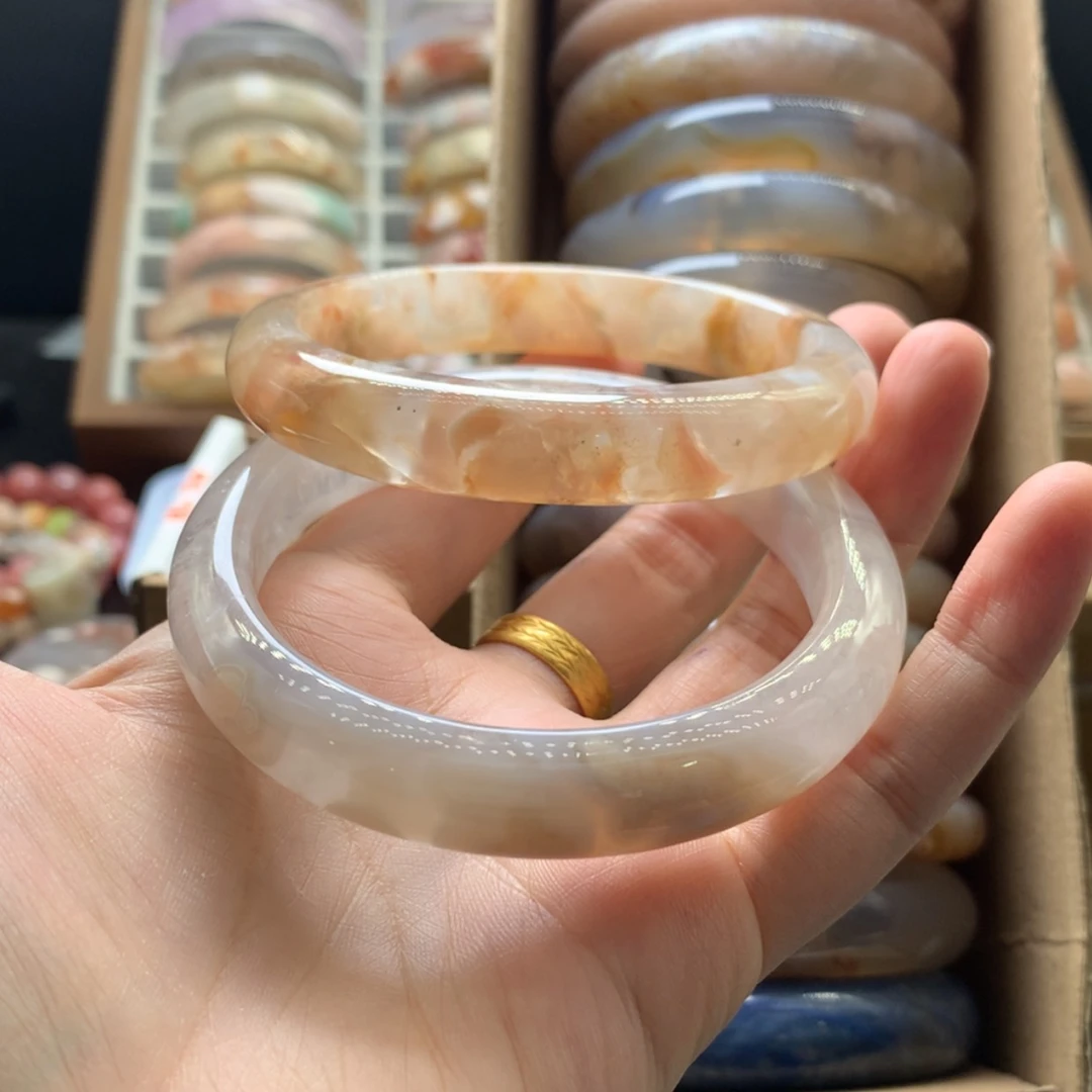【闪购商品】未镶嵌手链玛瑙/玉髓曉*瑤