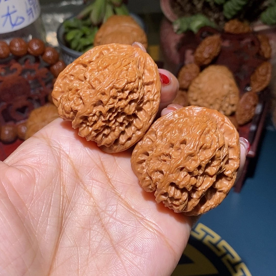 文玩核桃把件43南疆石