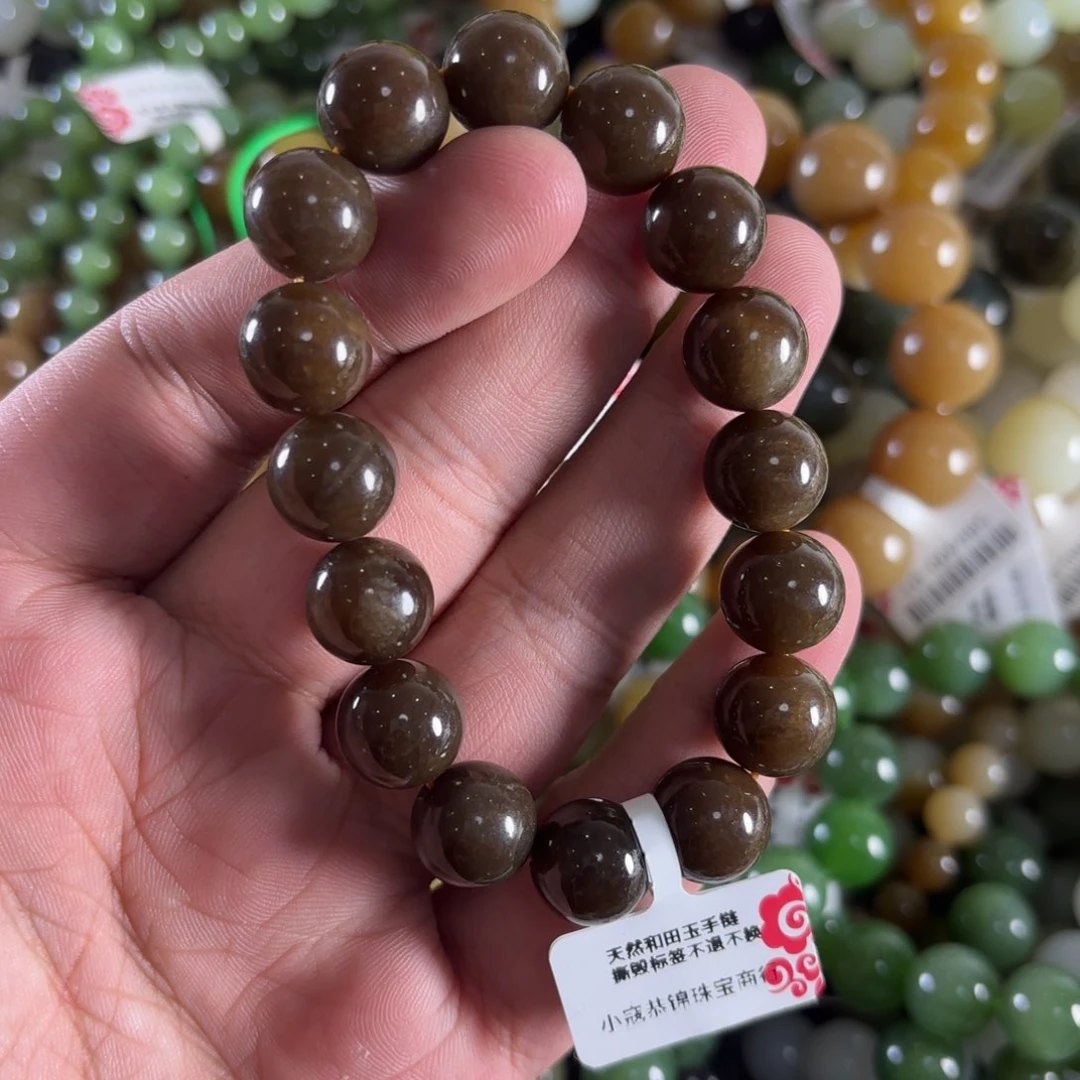 和田玉手链未镶嵌W239
