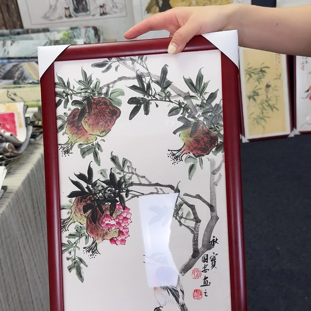 纯手绘国画好作品