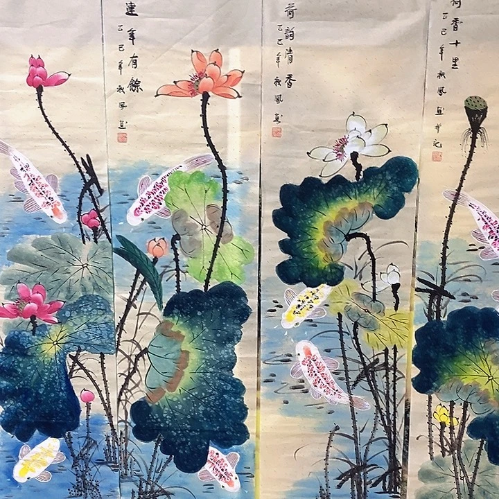 国画国画作品手绘
