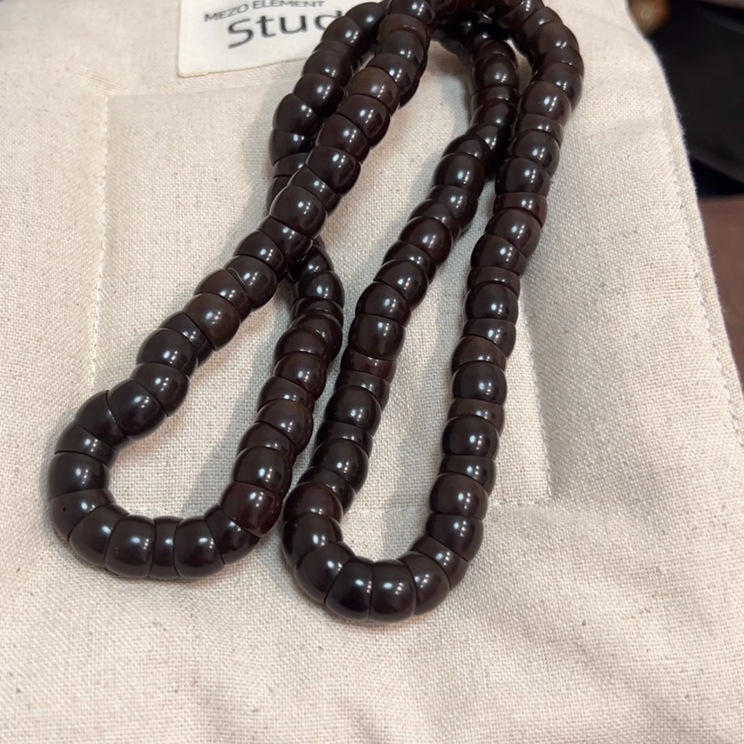 菩提根/象牙果吊坠黑小肠10微瑕