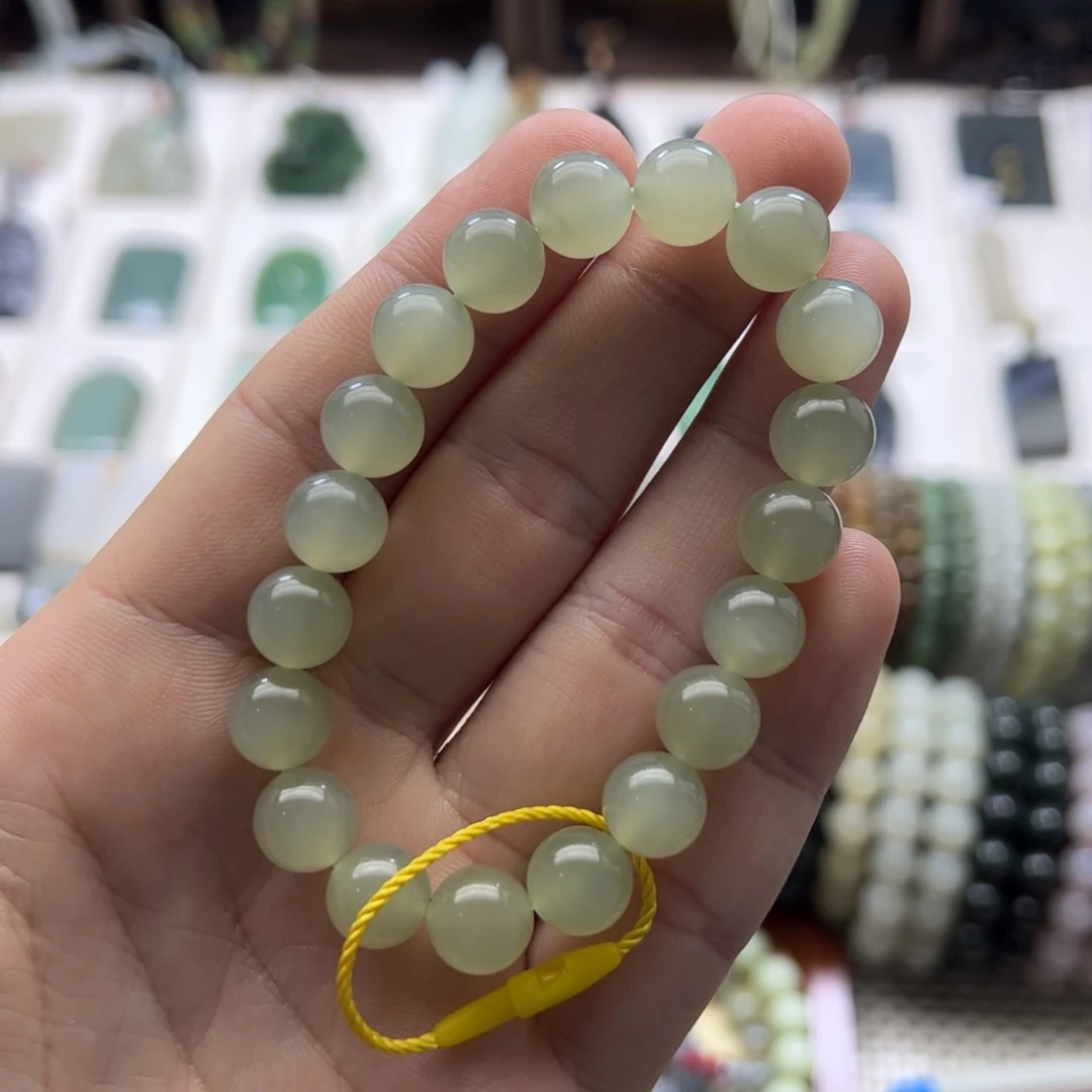 和田玉手链未镶嵌