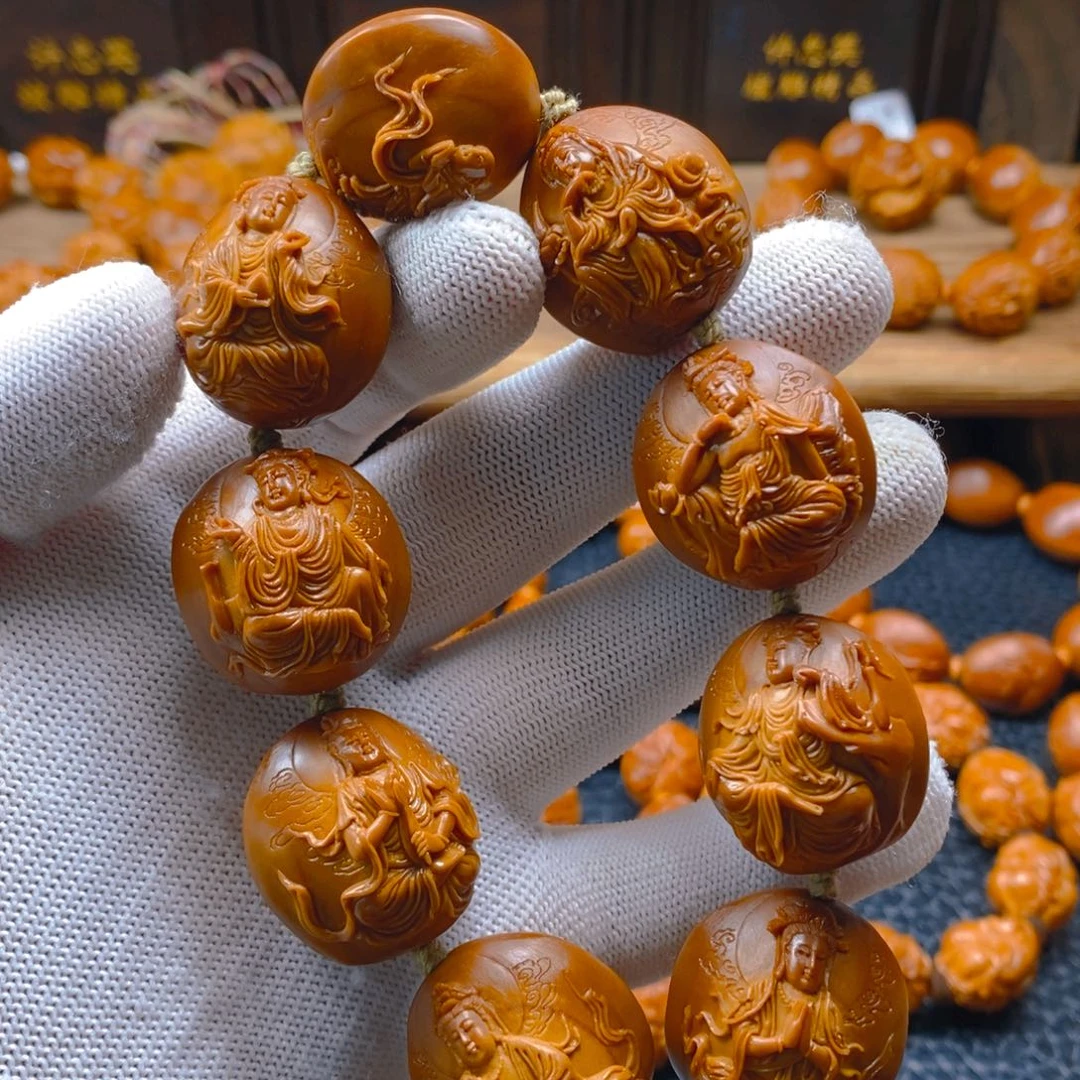 手串/手链橄榄核许忠英2.5风景自在观音（不预定）