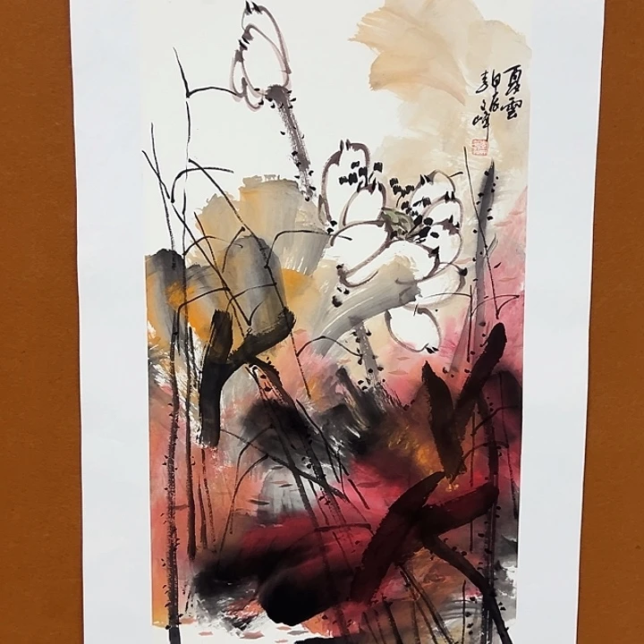 国画李文峰的画作