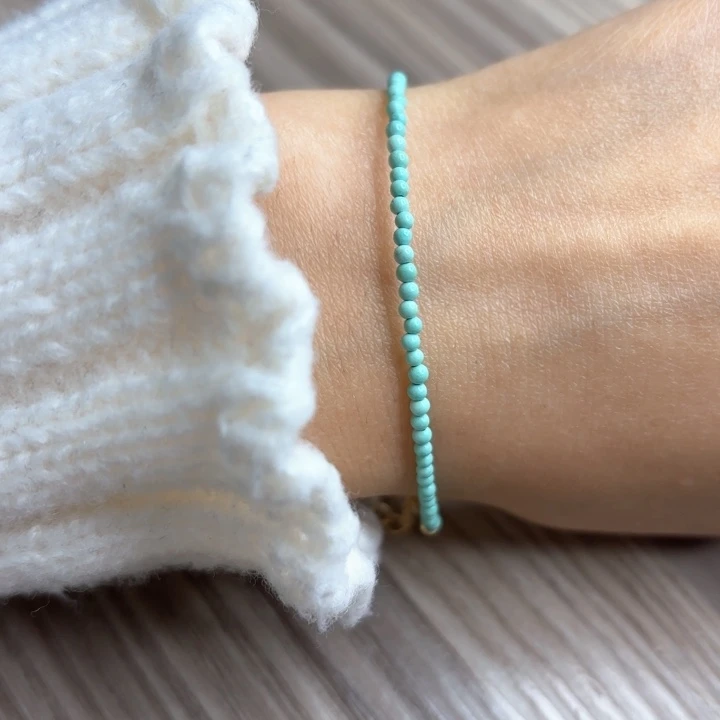 绿松石手链未镶嵌