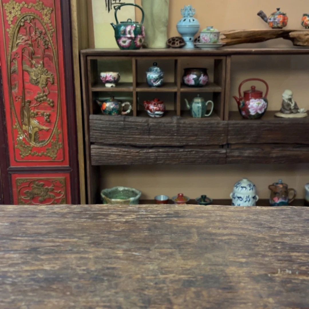 柴烧手工手绘陶瓷