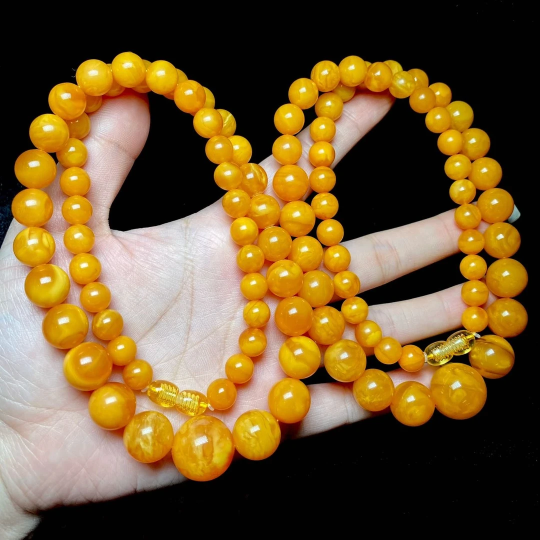 【云上好物】 DS06812-蜜蜡塔链-多样性发一件-8-16mm（甄选）