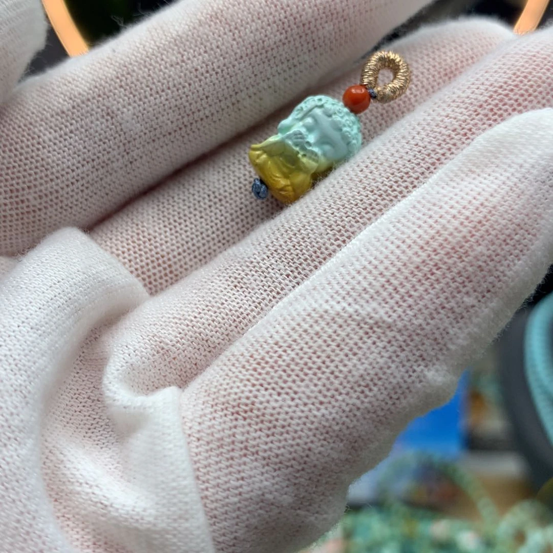 绿松石挂件未镶嵌