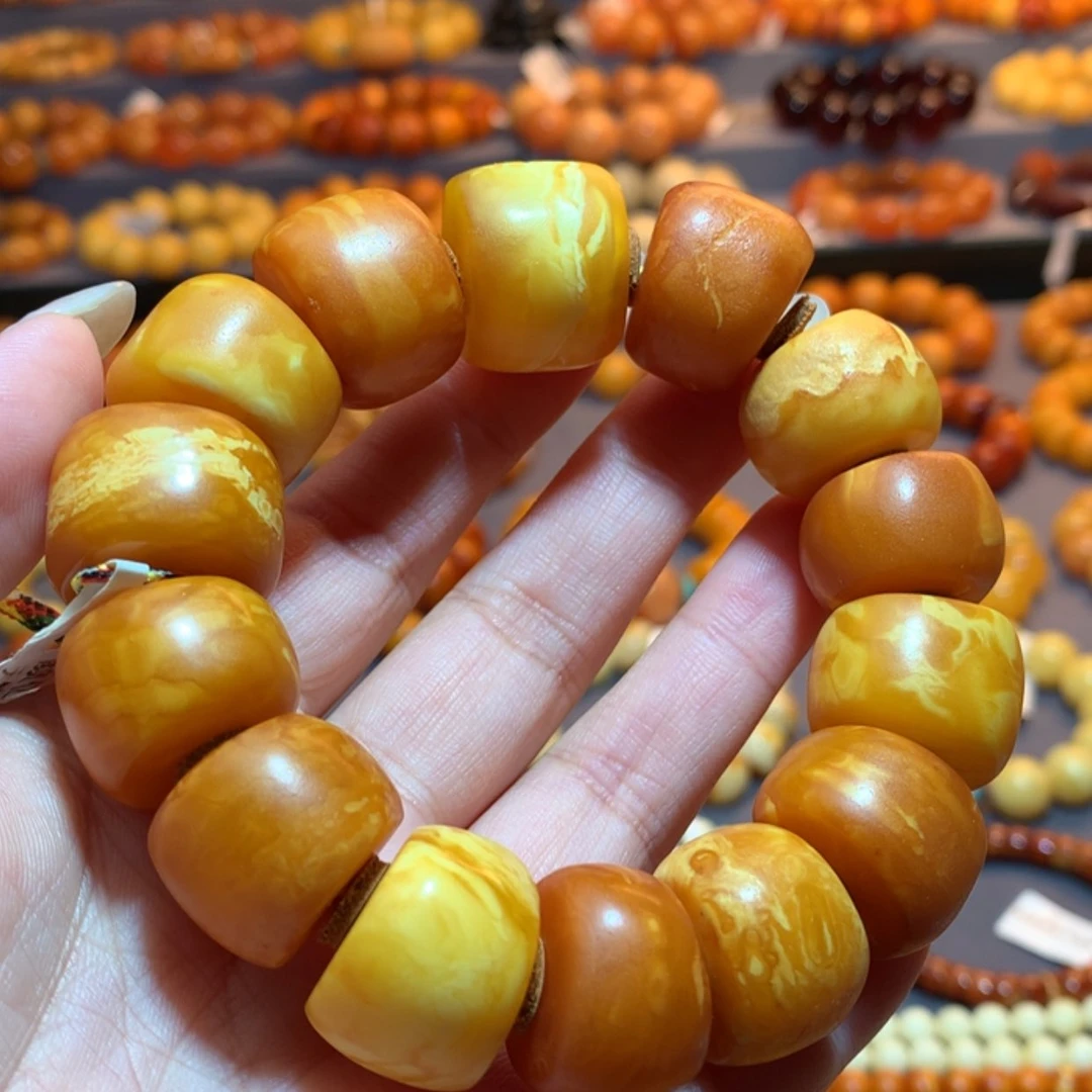 【闪购商品】手串蜜蜡未镶嵌蜜蜡手串