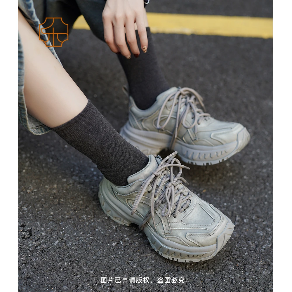 【VE.UNIQUE】运动休闲时尚厚底老爹鞋2256-557