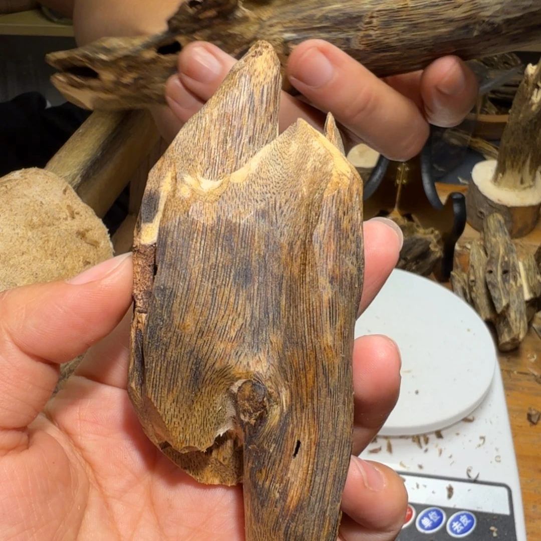 棋楠沉香白奇块料36k