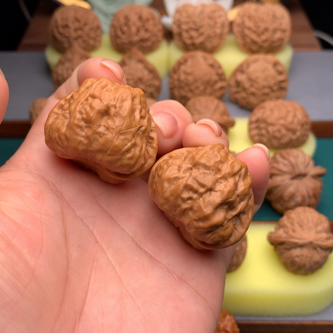 吊坠文玩核桃怀柔蛤蟆头36