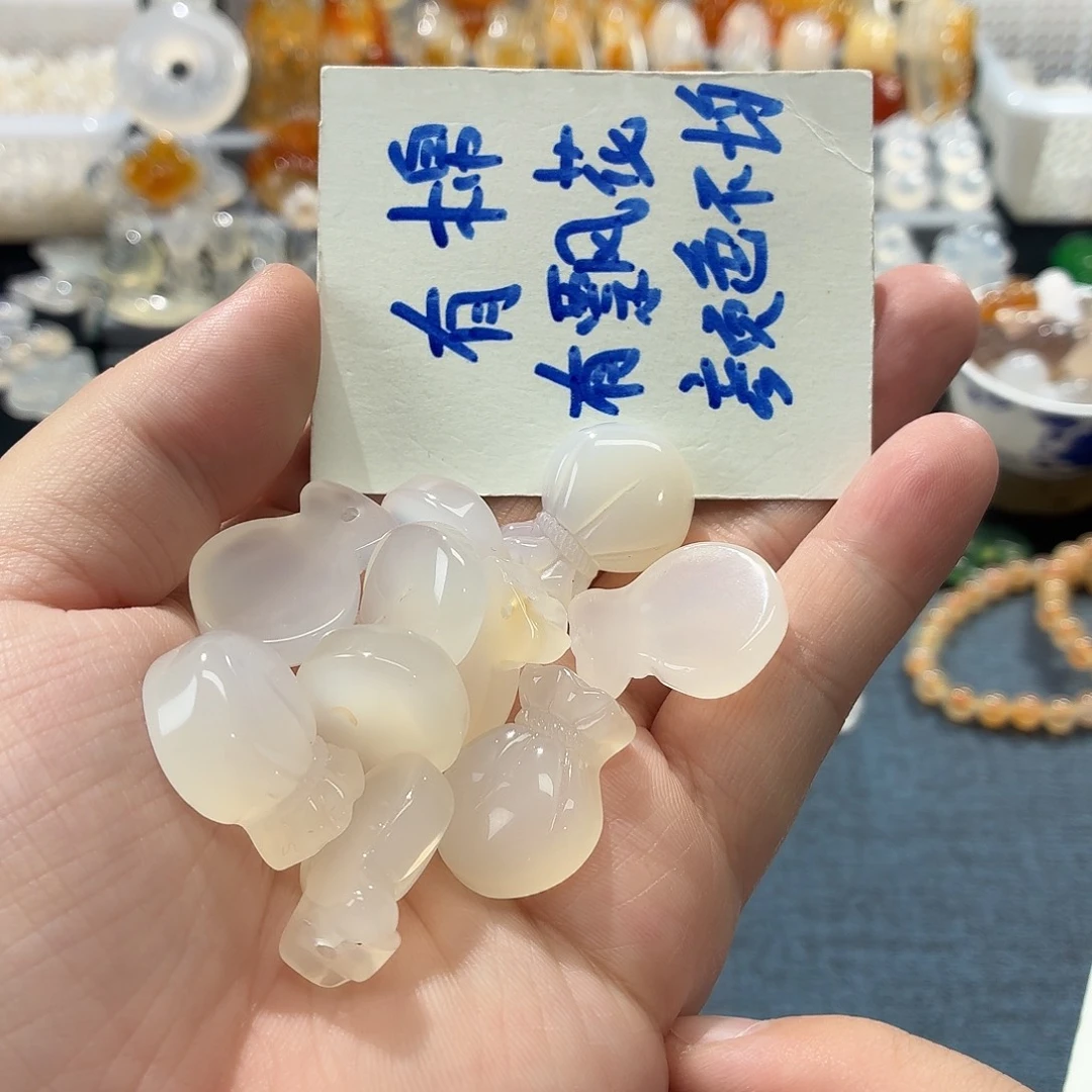 玛瑙/玉髓合金颈饰