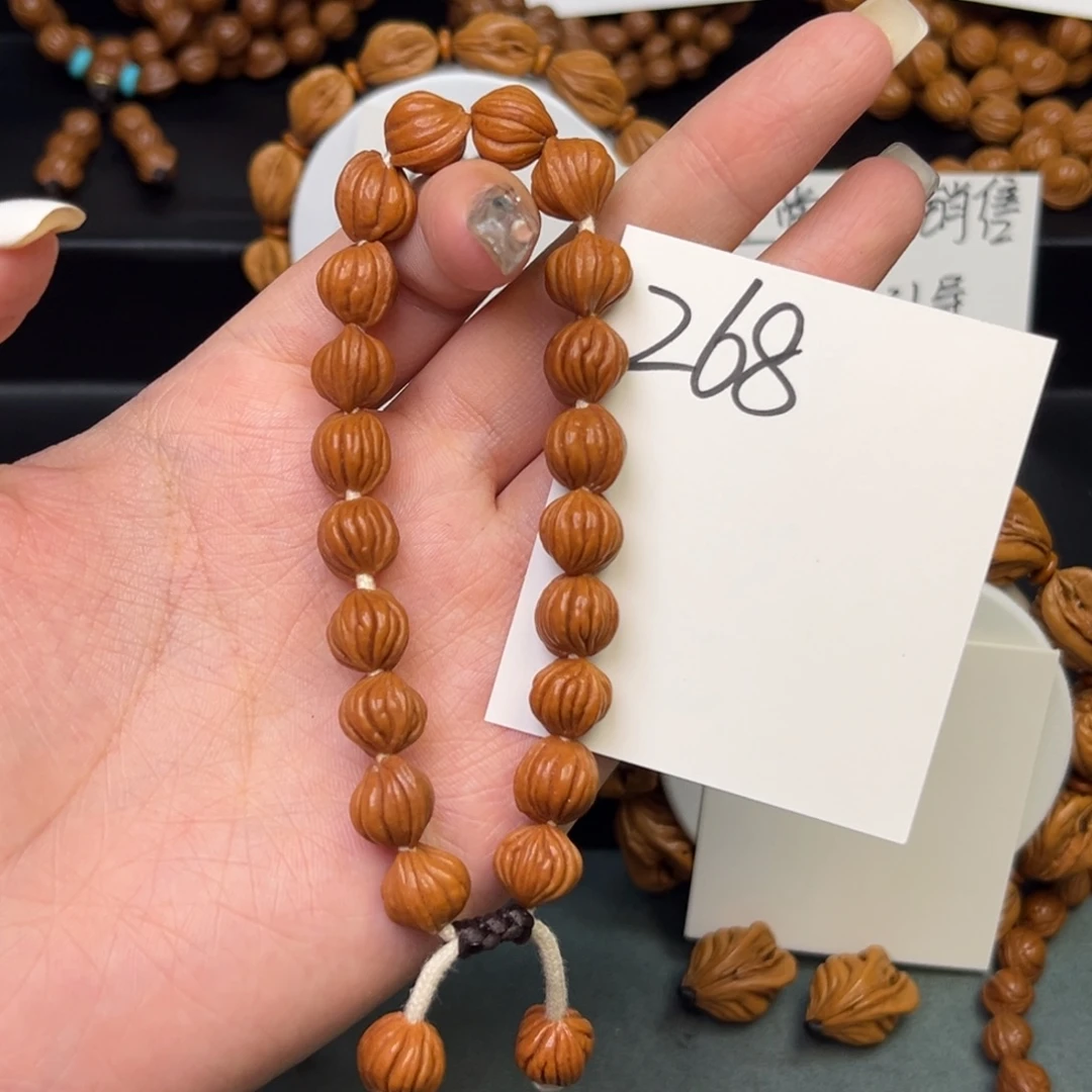 手串桃核10佛手单圈