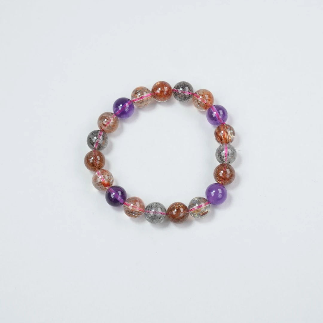 水晶圆珠手串  C1048