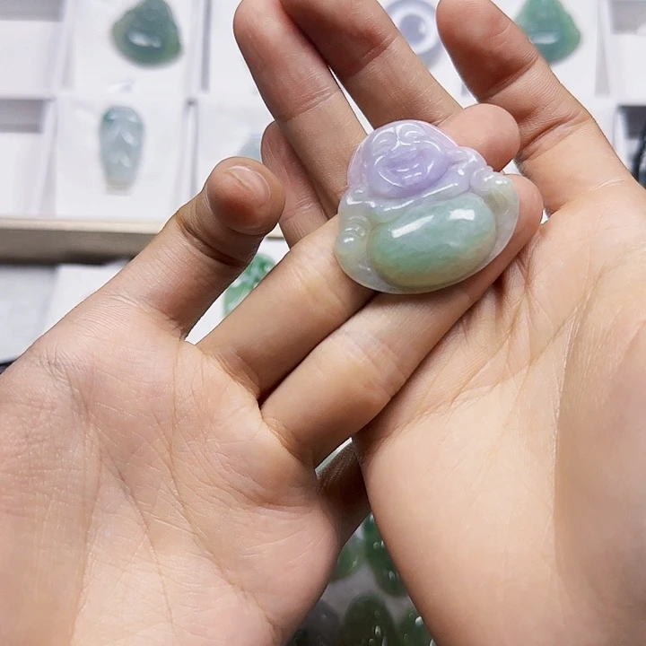 翡翠未镶嵌挂件翡翠