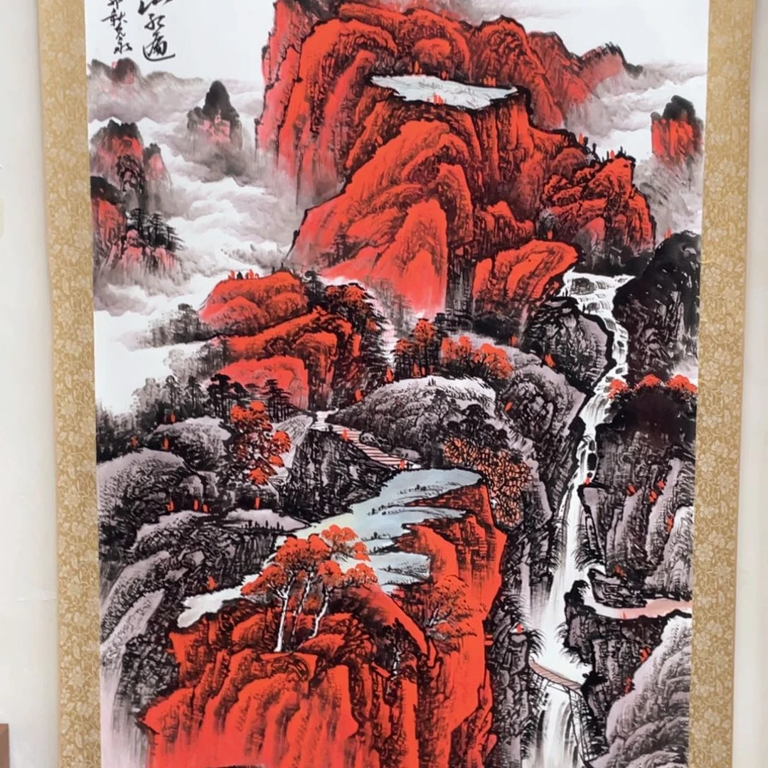 国画老师手笔手绘作品Y