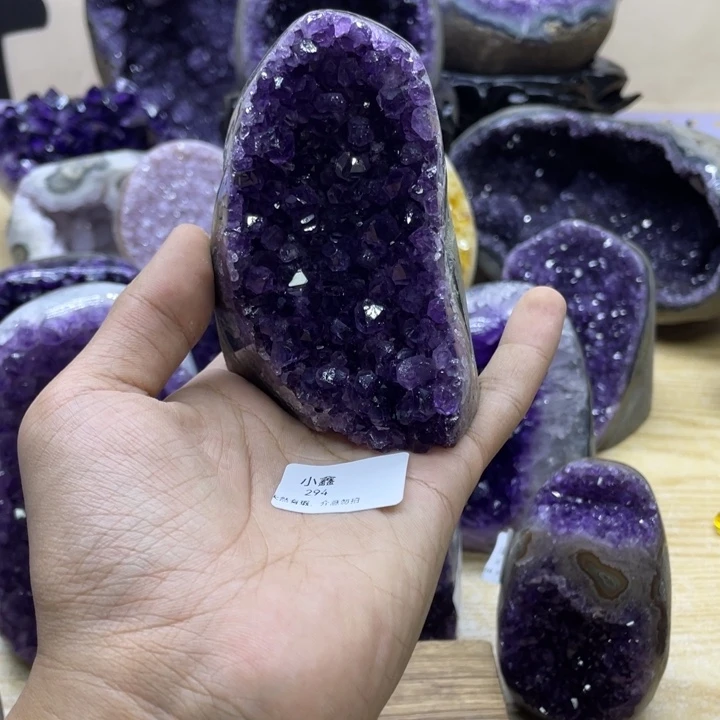未镶嵌大型摆件（非配饰）紫晶