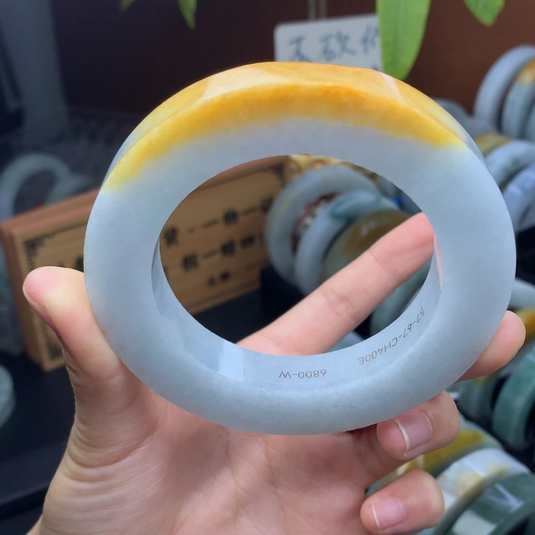 未镶嵌手镯定制翡翠定制不退不换