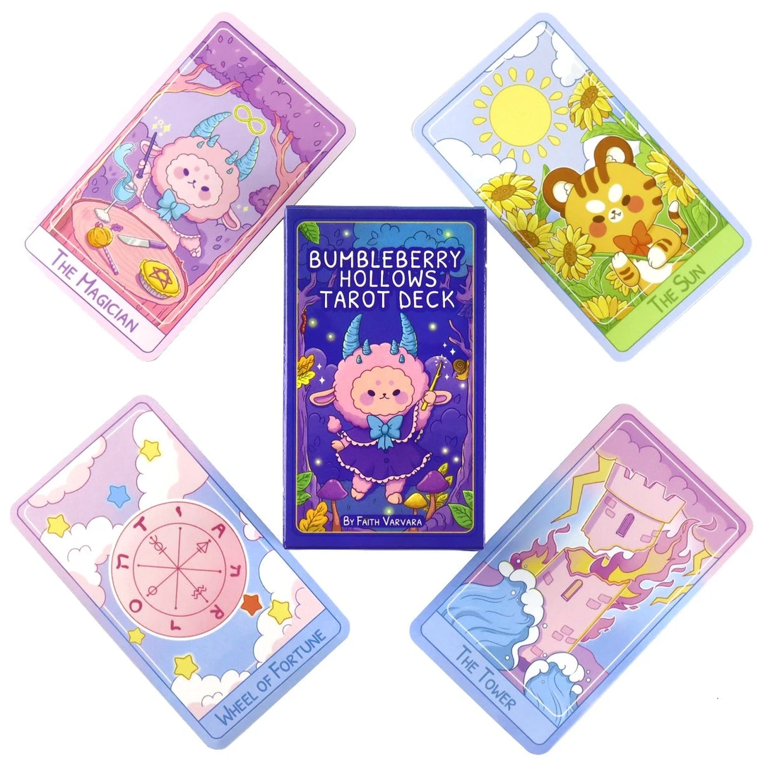 Bumbleberry Hollows Tarot莓莓空洞塔罗牌全英文桌游卡牌游戏