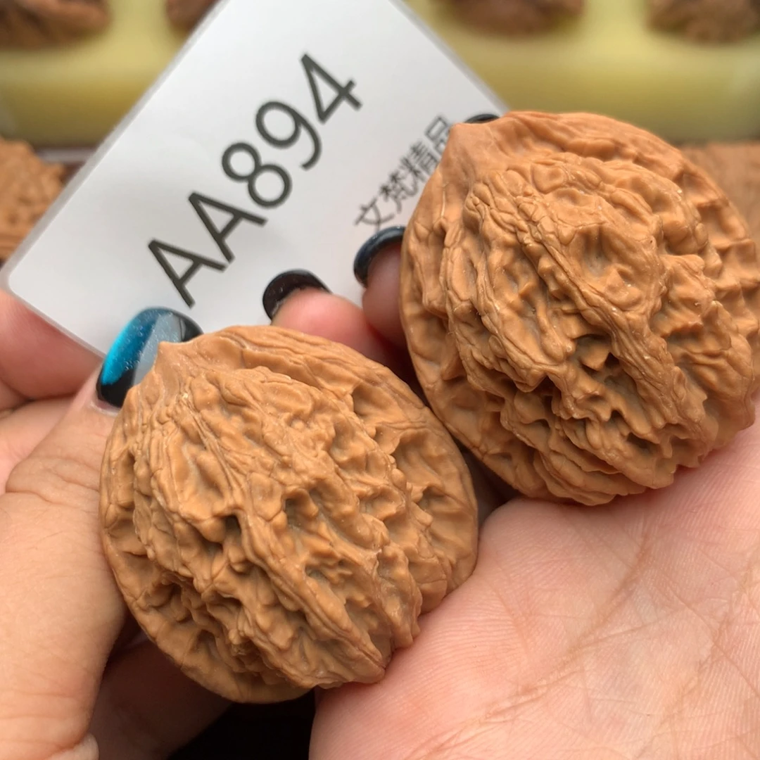 把件文玩核桃41全品高桩虎头