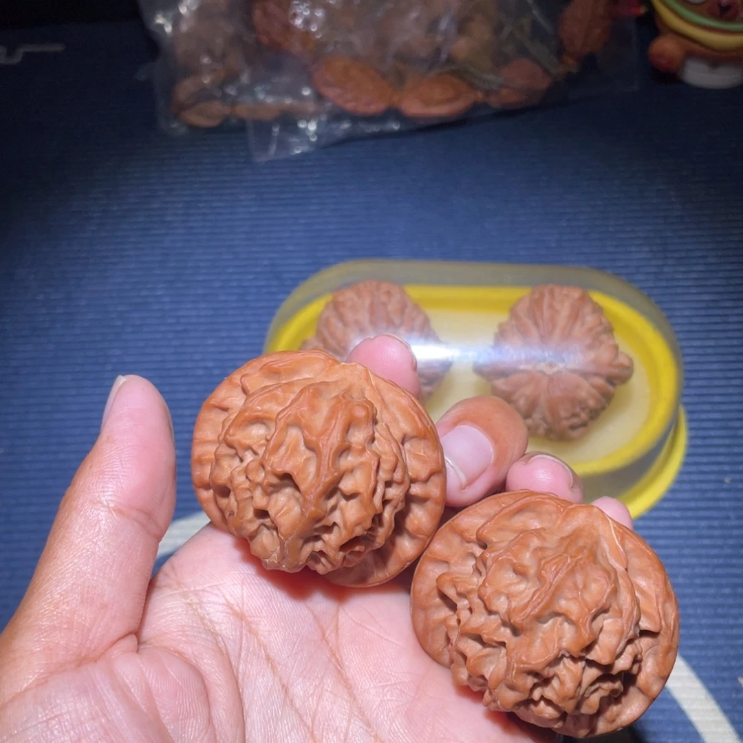 吊坠文玩核桃全品龙麟44