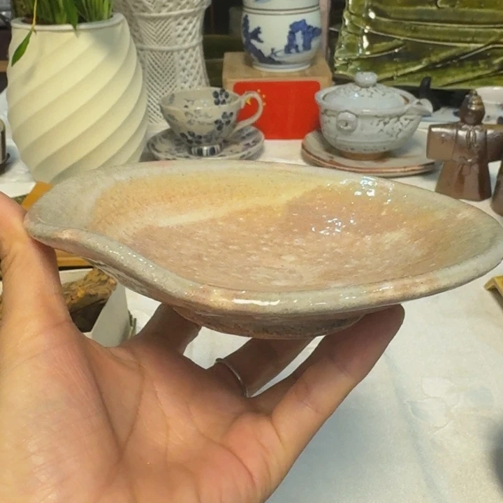 陶泥一个盘子好看的