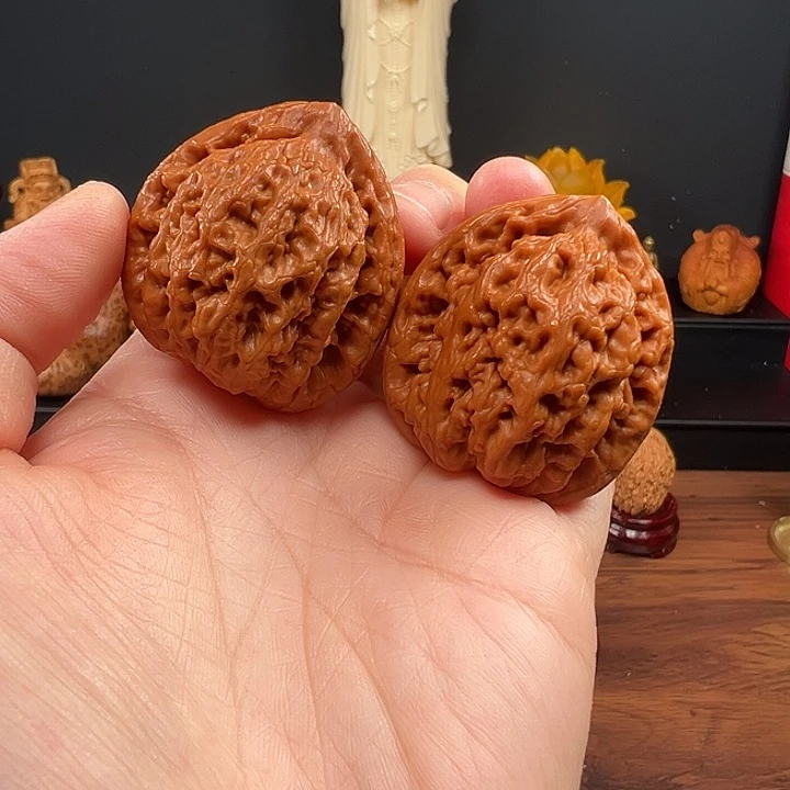 文玩核桃吊坠38全品金公子