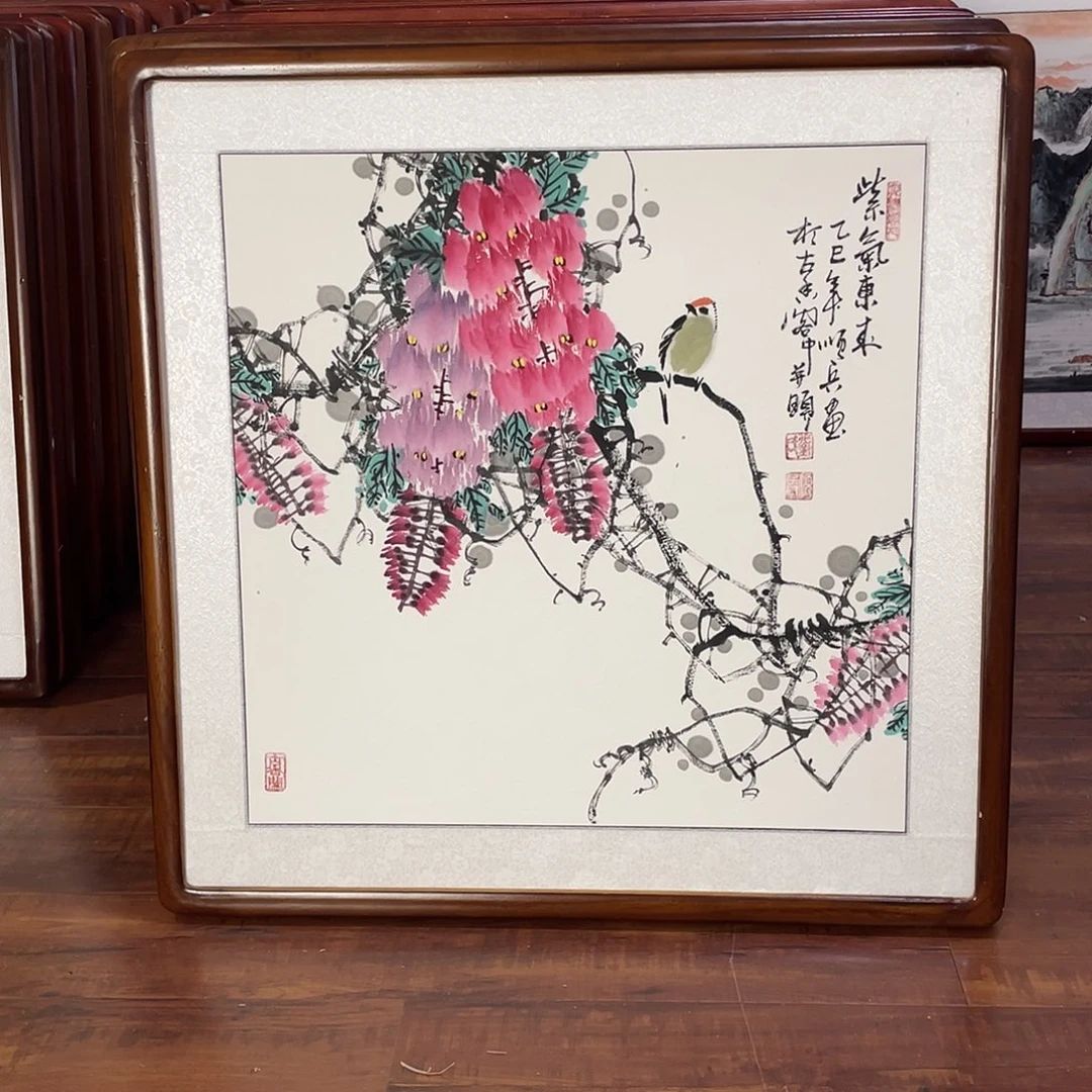 国画带框尺寸63*63厘米