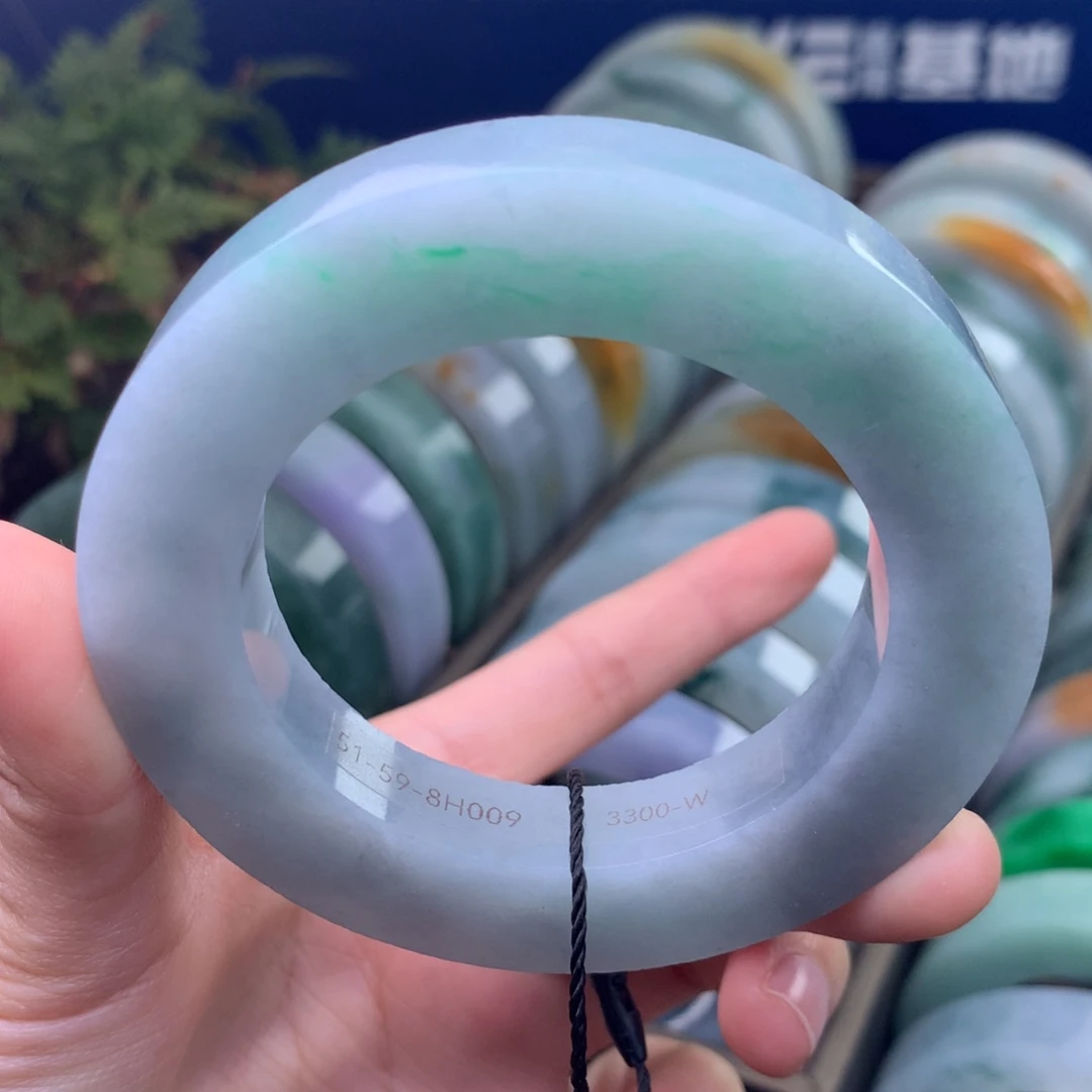 定制翡翠未镶嵌手镯定制