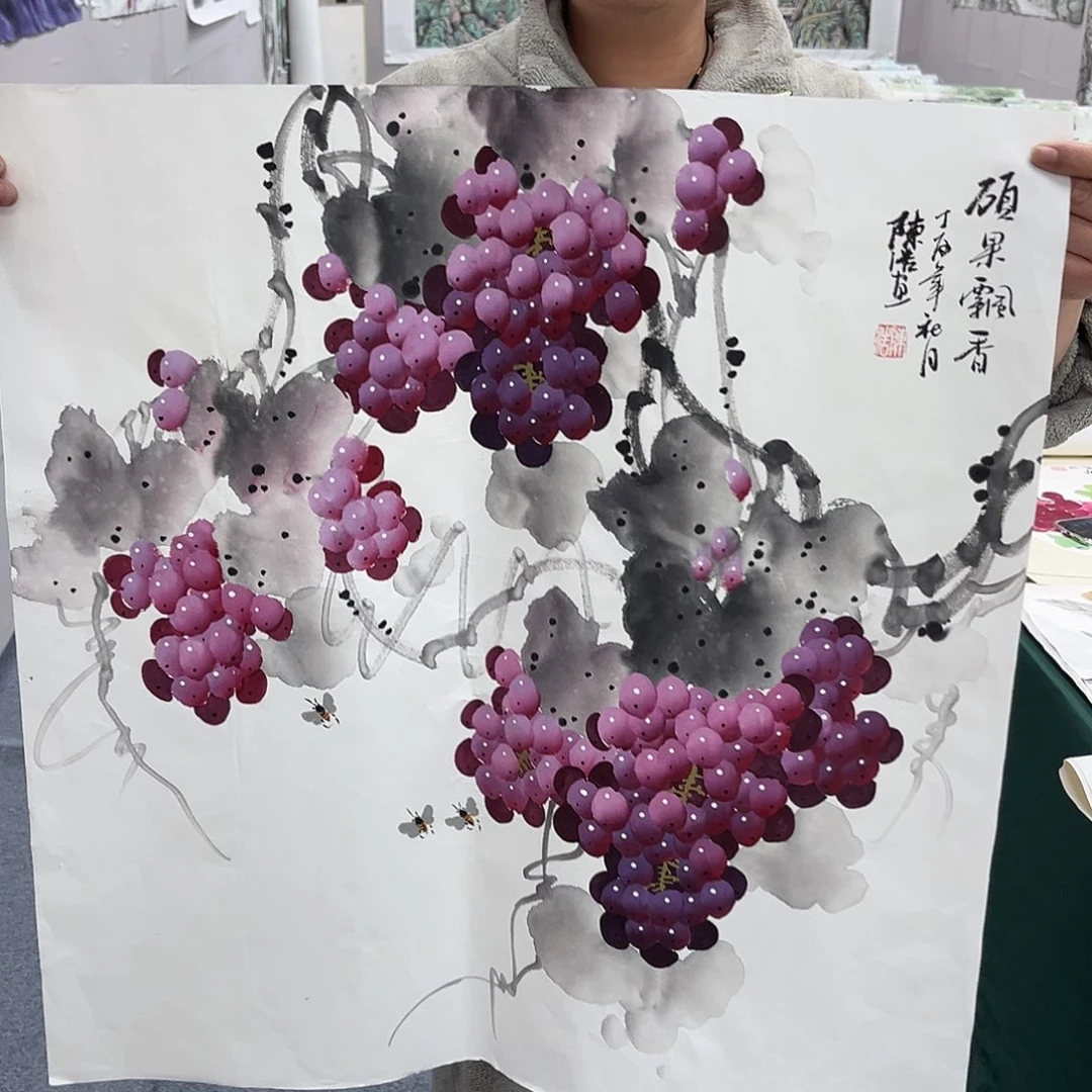 国画宣纸国画作品纯手绘