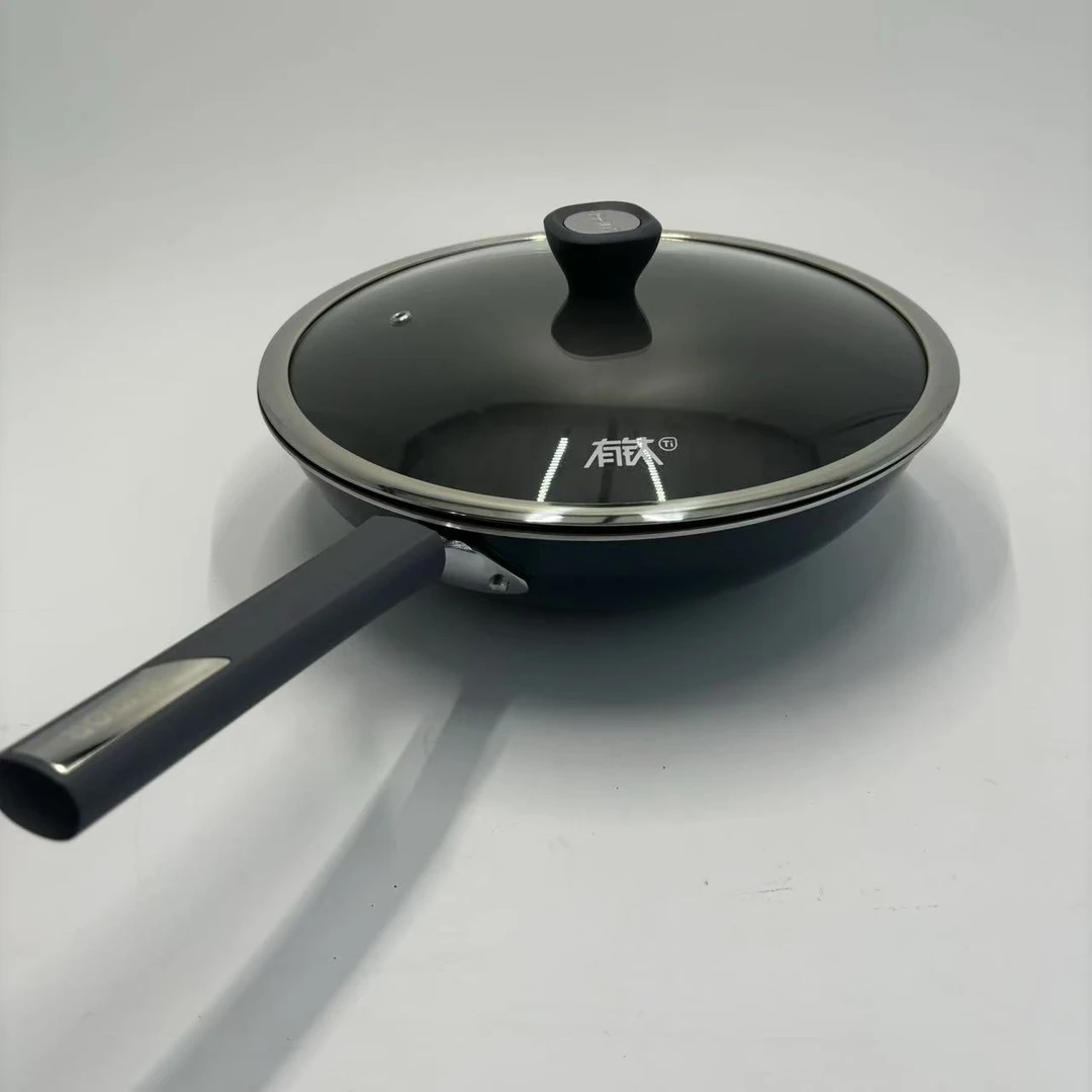 (微瑕)苏泊尔有钛无涂层不粘炒锅:2代/EC32JGC06（B14）