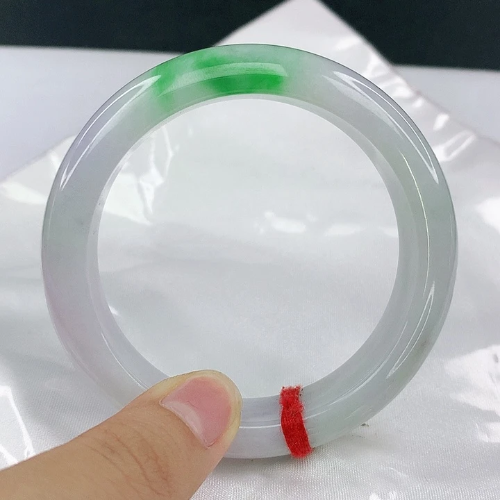 未镶嵌手镯翡翠圈56.6，0A022