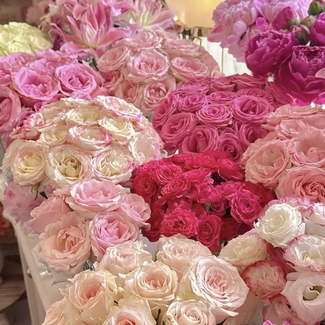 【牛牛鲜花】A02卡布+巧克力+芭比+配草