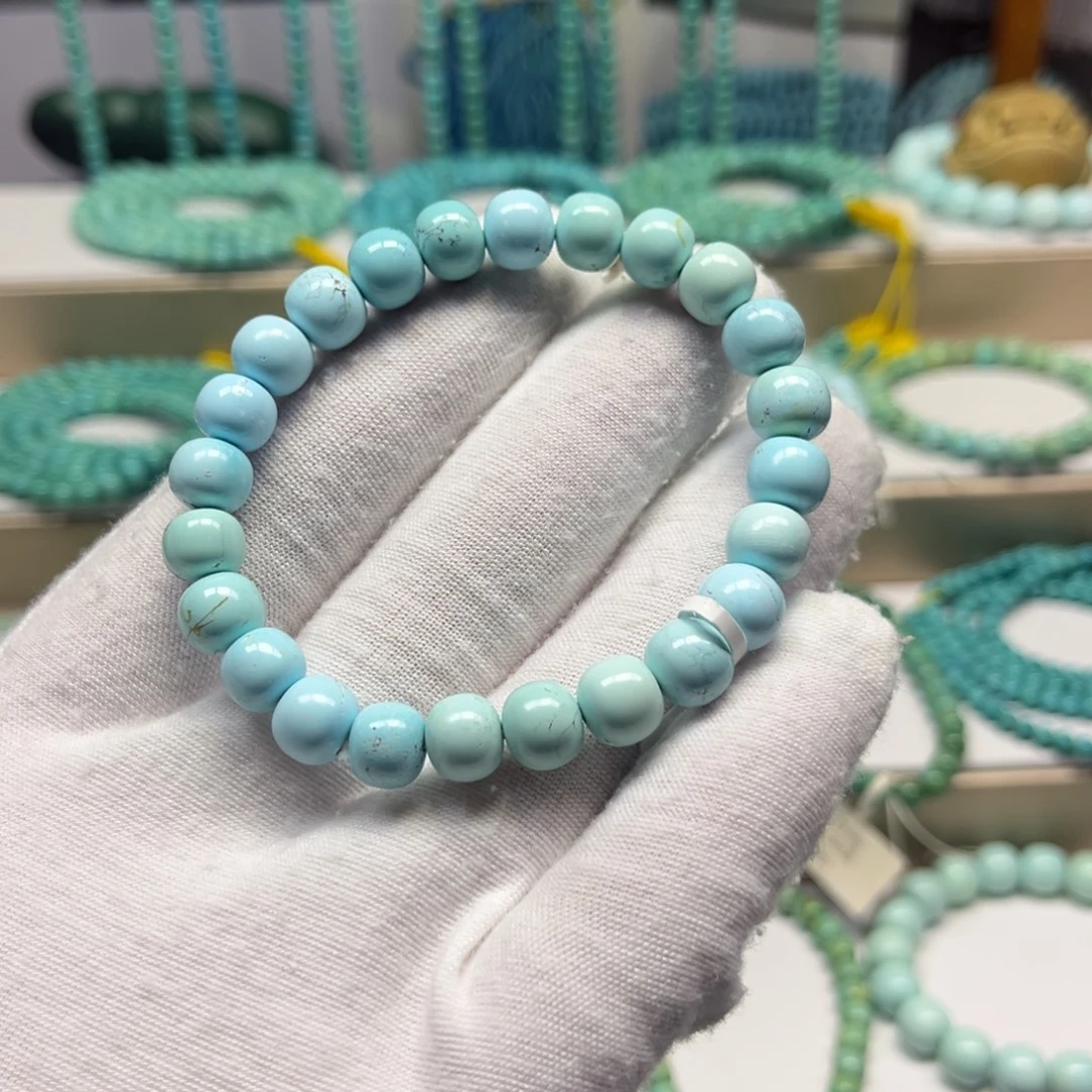 绿松石未镶嵌手链