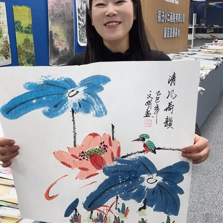 国画纯手绘字画作品欣赏