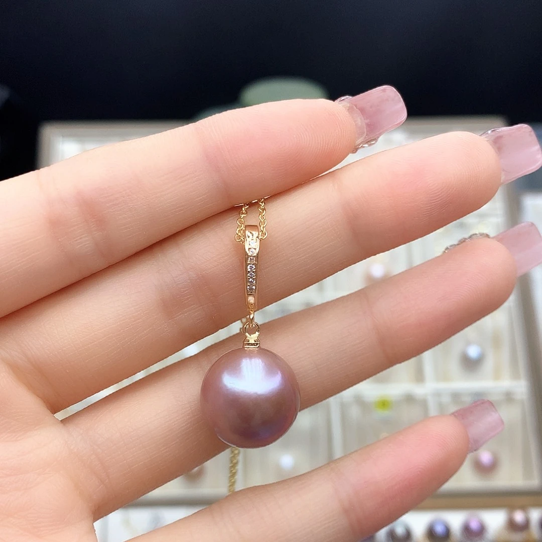 淡水珍珠颈饰合金