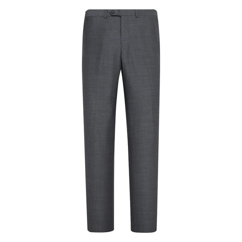 AB1013邦纳男士春秋西裤 中腰修身商务休闲长裤 黑色28961