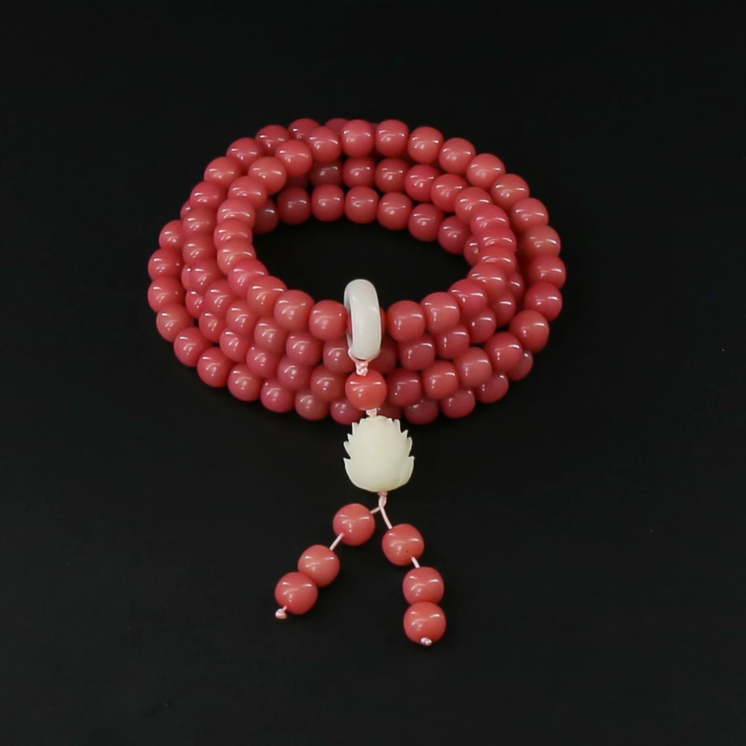 HN2501-粉菩提男女款精品手串（运费险）2501