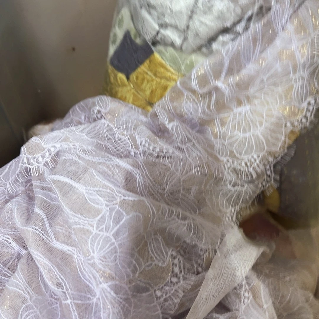 棉712号宽蕾丝花边混搭2斤