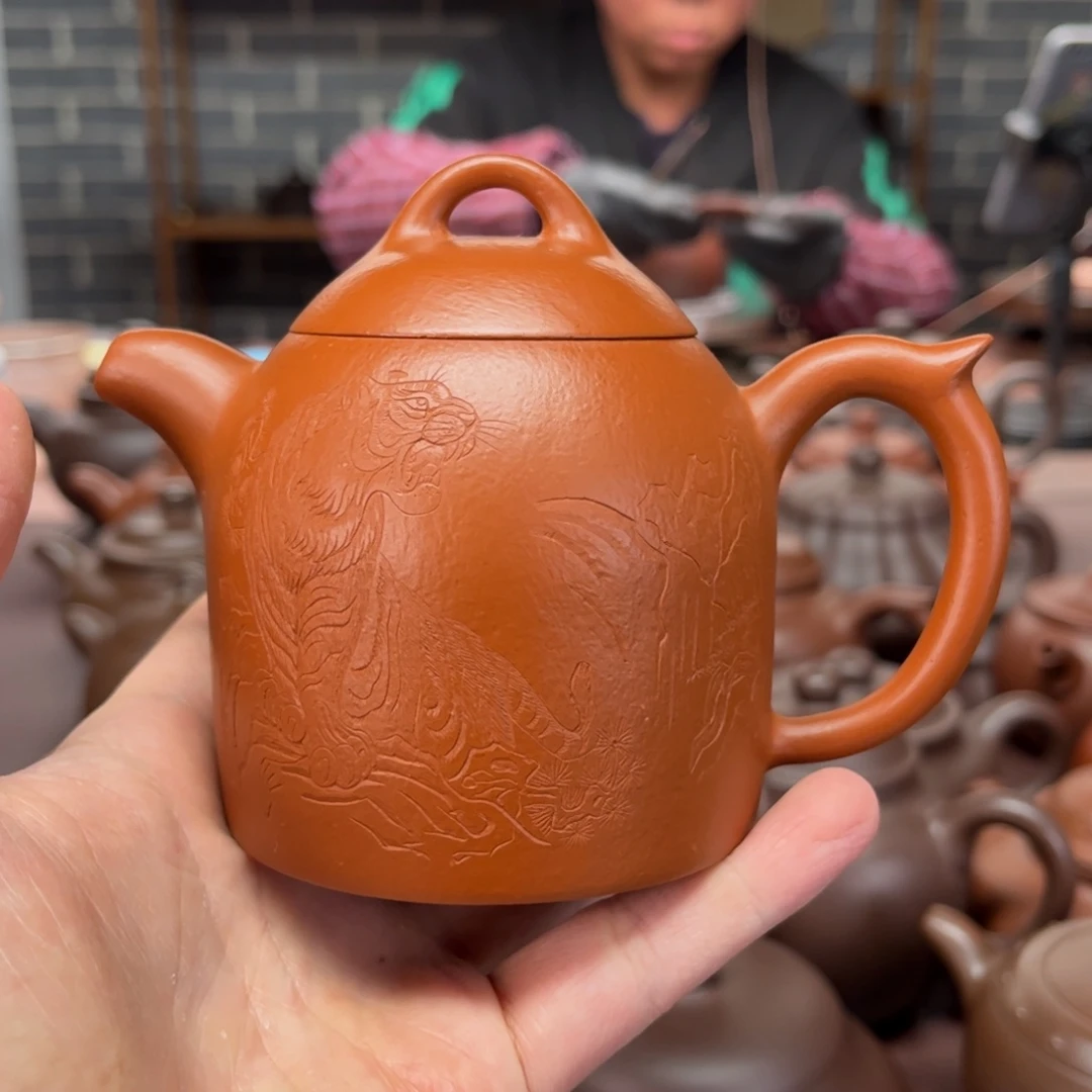 茶壶紫砂4 紫砂壶手工制作230c c