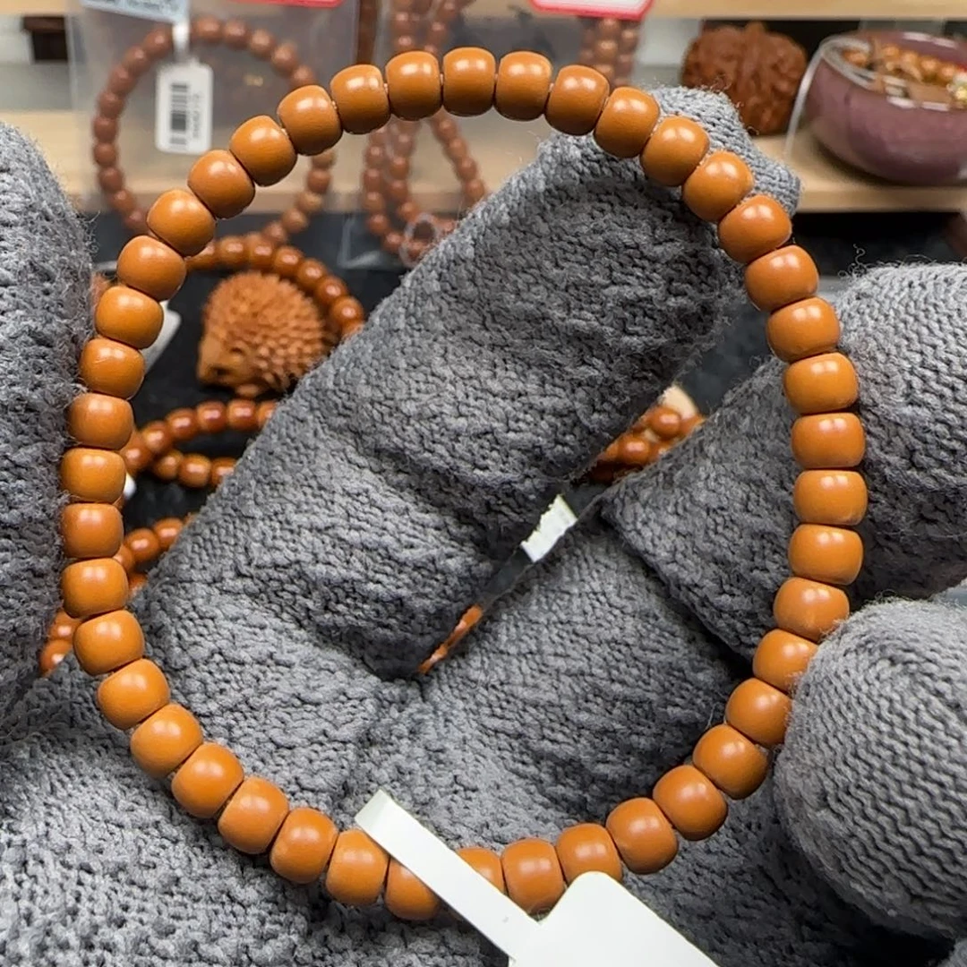 橄榄核手串老挝单圈极限弧5.4福利