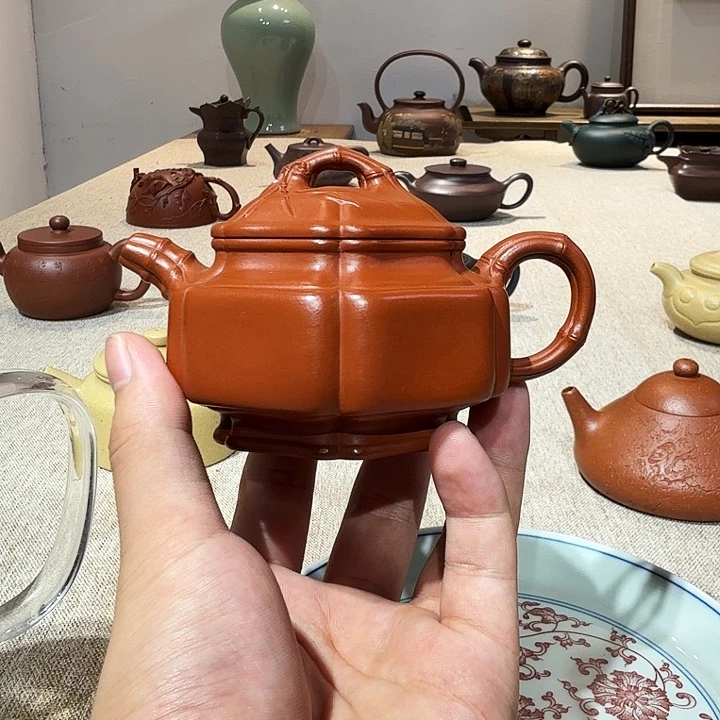 海***牛茶壶紫砂原矿紫砂壶