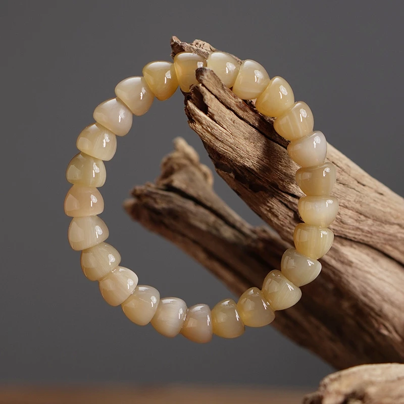 手链 羊角材质手串【小饭碗】天然高贵羊文玩国风单圈多样性发一