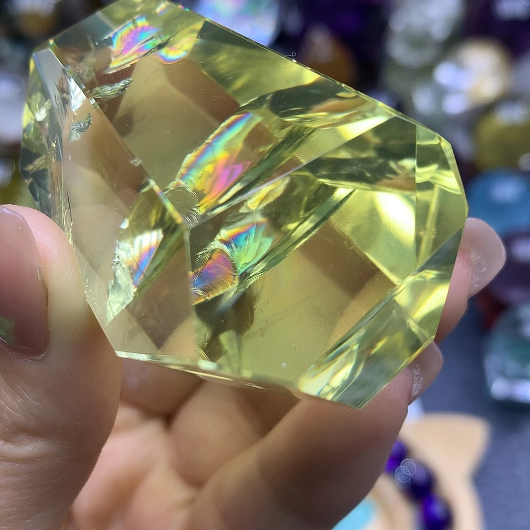 珠宝半成品水晶未镶嵌